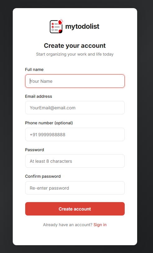 Top Right Corner: A user simply looks at the top right of the navigation bar and clicks the "Login" button. This will take them to the login screen where they can enter their email and password.